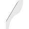 Ekena Millwork 5-in. W x 6-in. D x 10-in. H Geneva Architectural Grade PVC Knee Brace BRCP05X06X10GNV - alternate 3